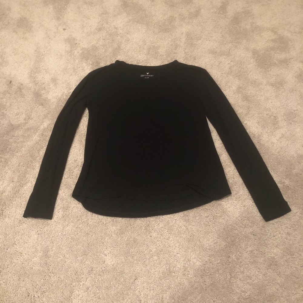 Super soft black long sleeve
